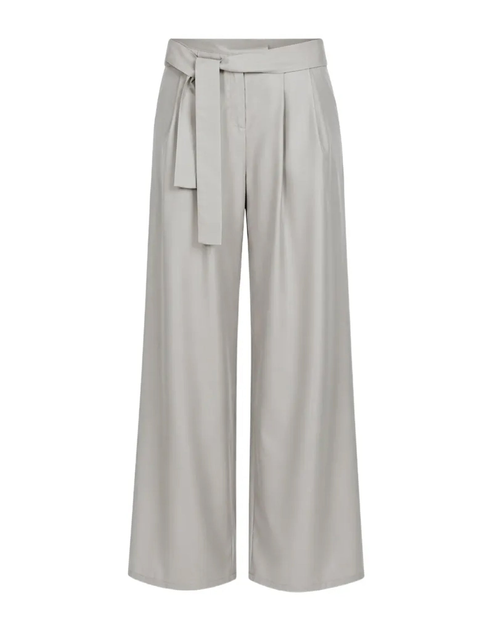 Wide Leg Pant With Belt