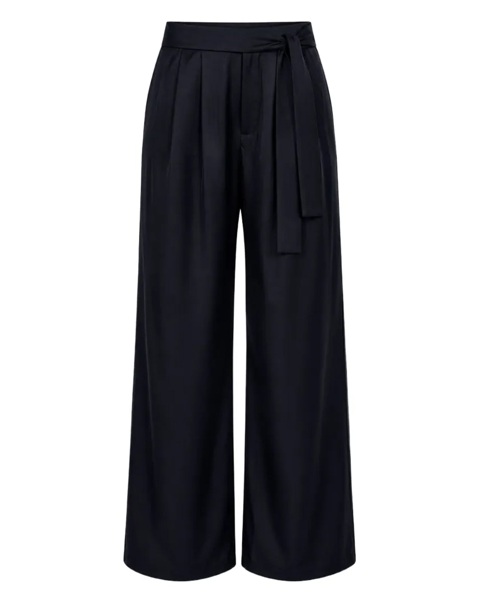 Wide Leg Pant With Belt