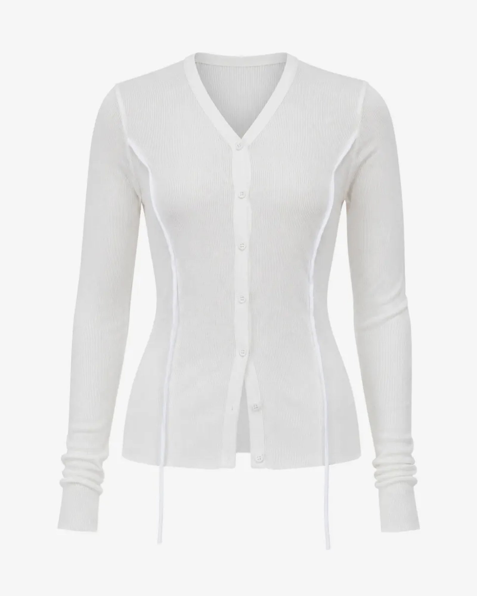 Chiffon Insert Cardigan