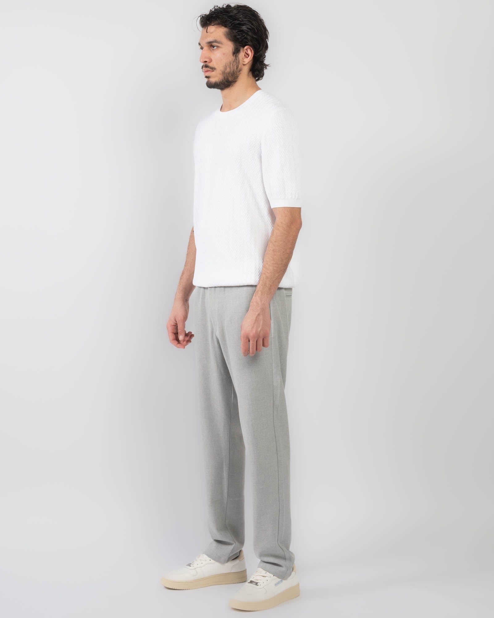 Pull à manches courtes