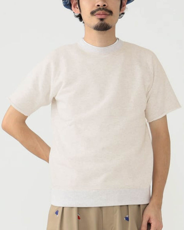 Cut-Off Short Sleeves Sweatshirt