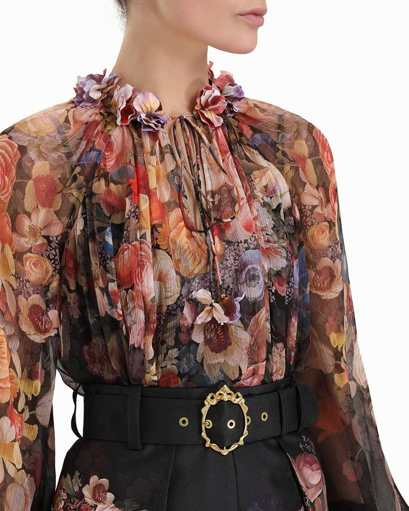 ▷ Cabi Fall 2023 NWT Flora Blouse Ardor Floral Style 4632, Free