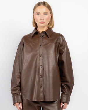 Belty Leather Jacket