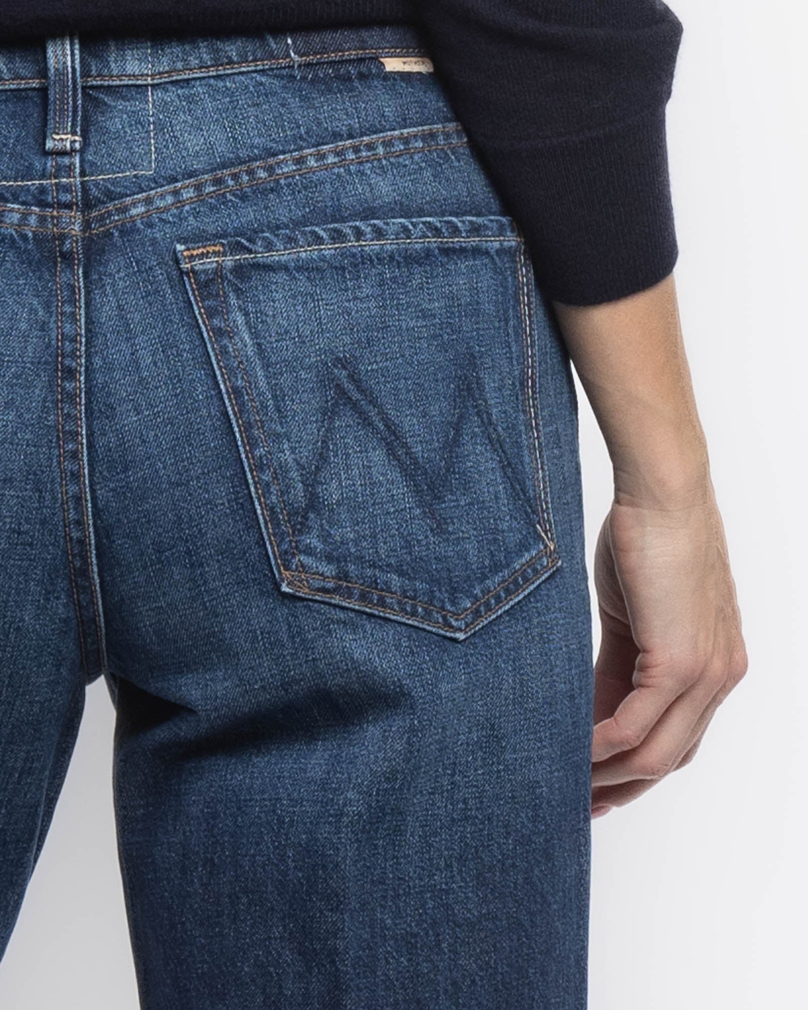 MOTHER Rambler Zip Heel Jeans