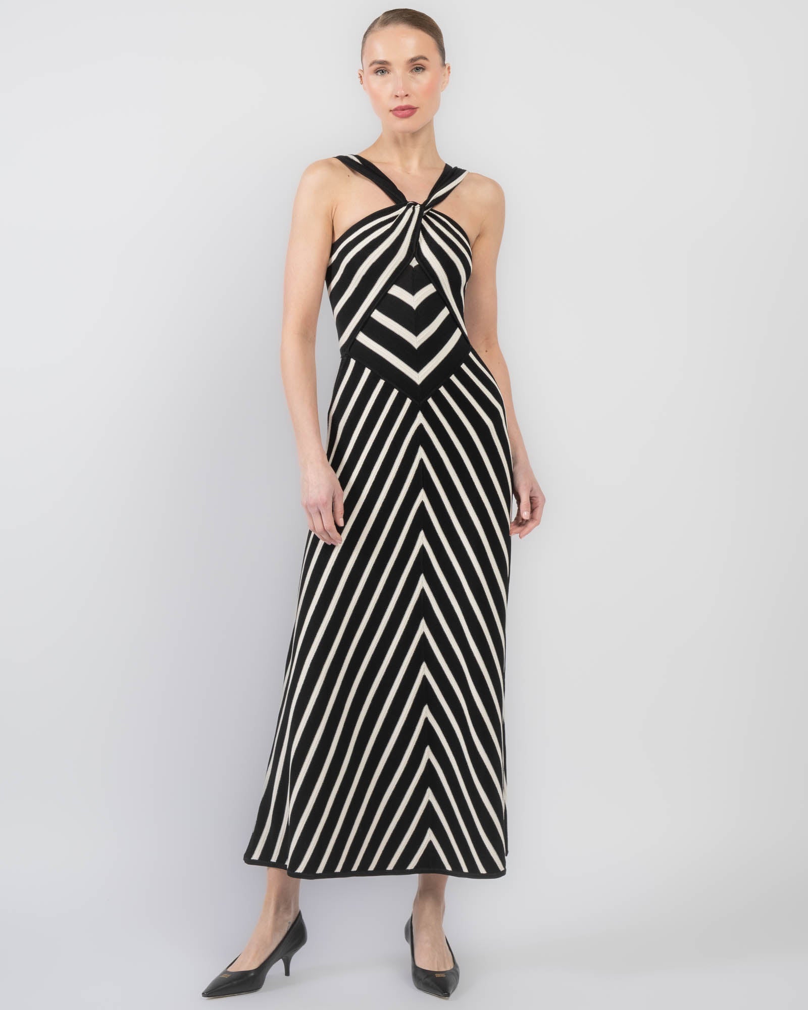 Illuminate Halter Dress