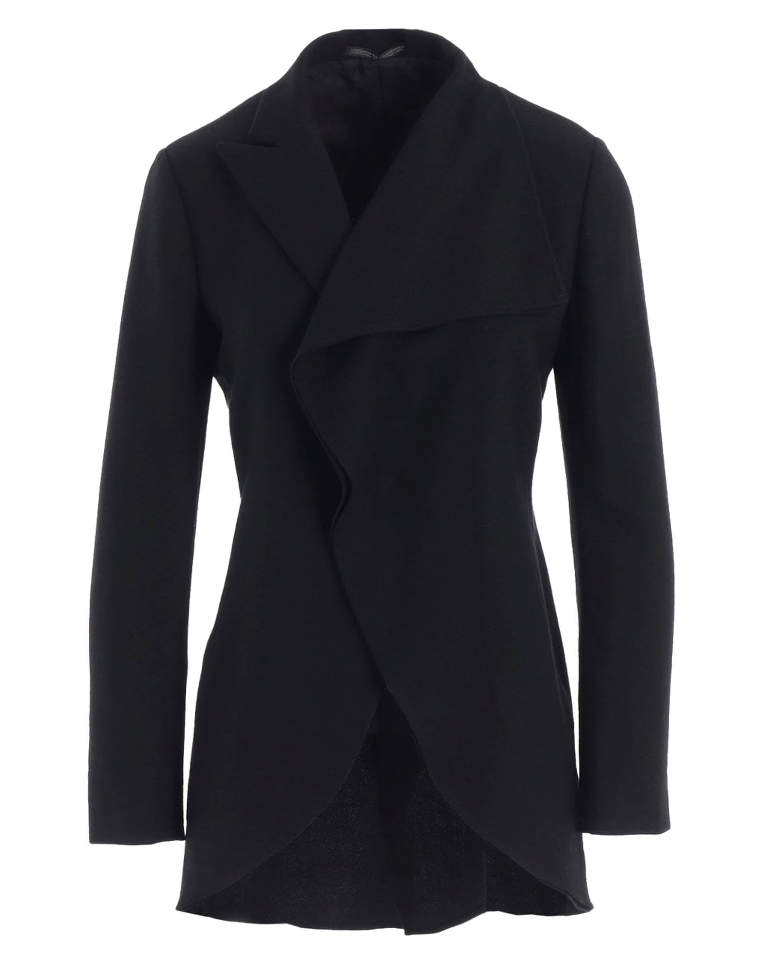 Curved Hem Jacket