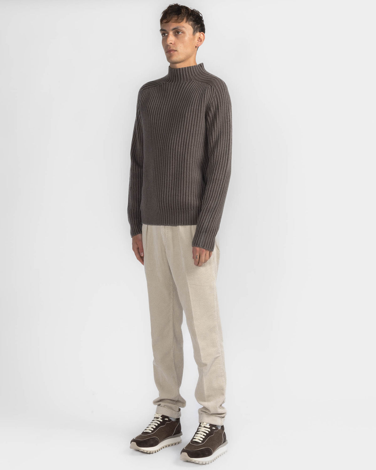 Foggy Mock Sweater