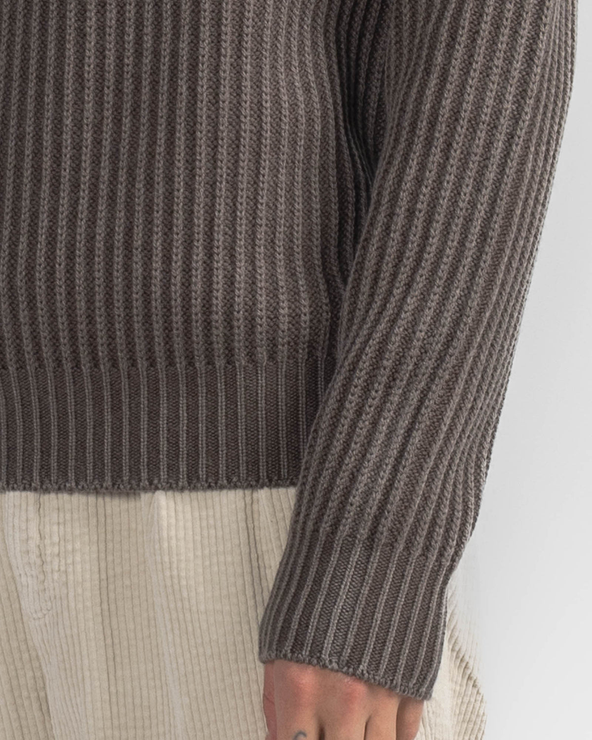 Foggy Mock Sweater