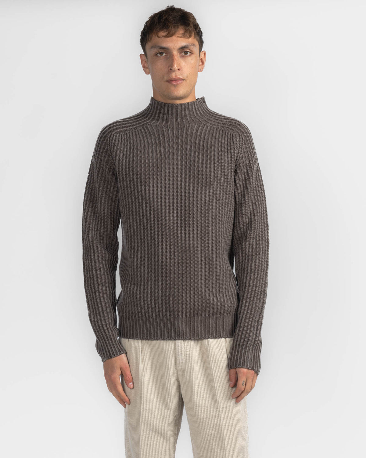 Foggy Mock Sweater