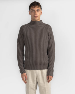 Foggy Mock Sweater
