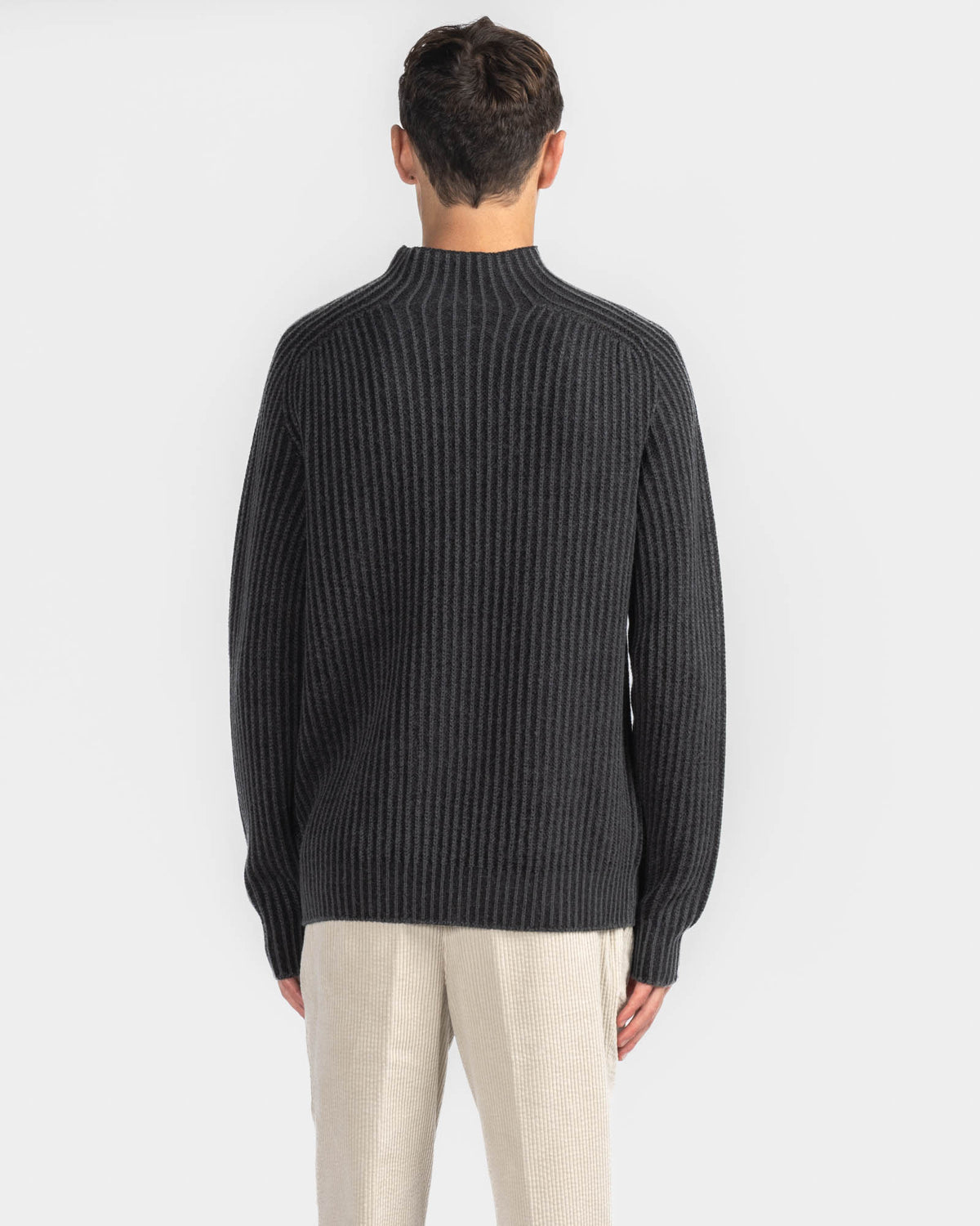 Foggy Mock Sweater