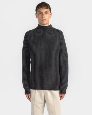 Foggy Mock Sweater