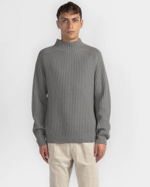 Foggy Mock Sweater