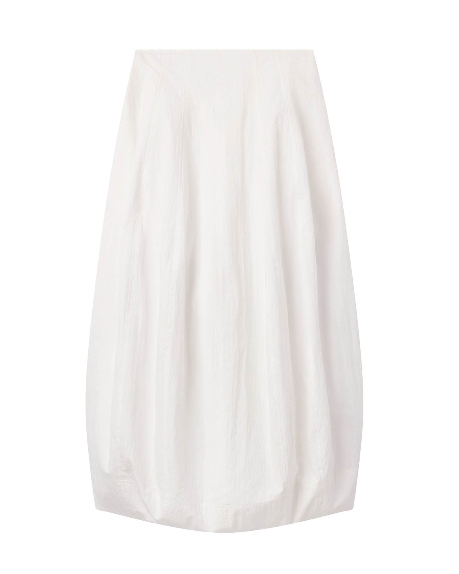 Veda Cotton Nylon Midi Skirt