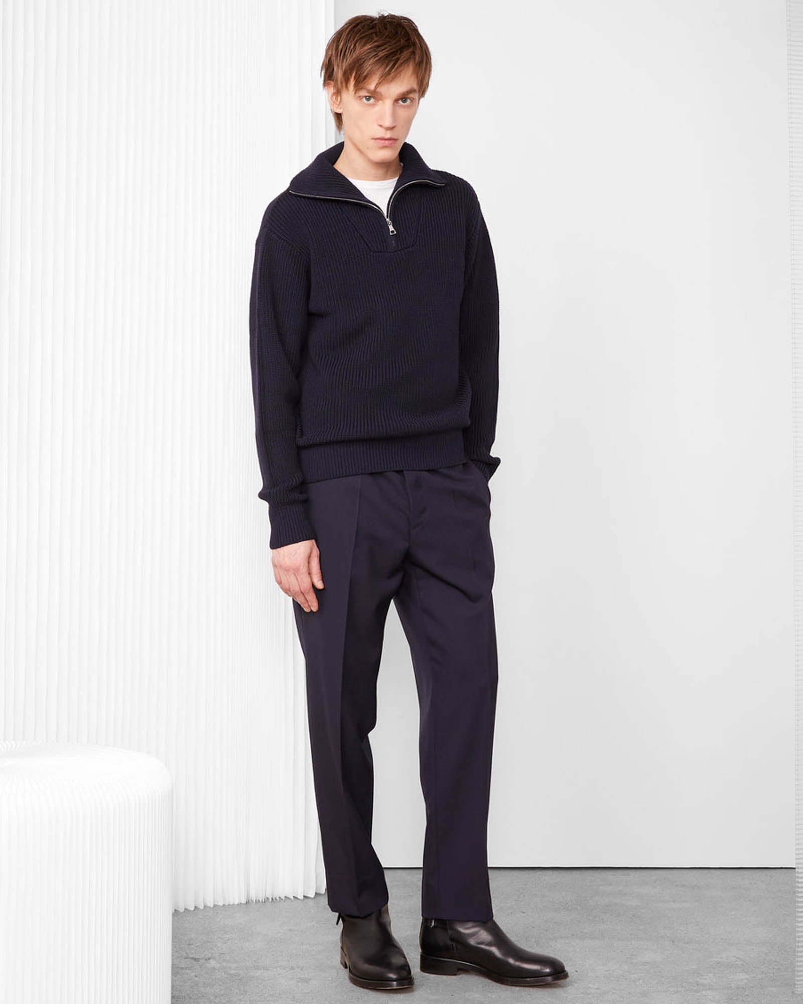 Tarek Mock Neck Sweater