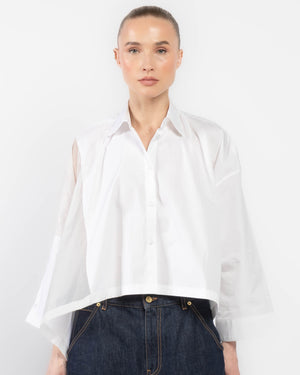 Chemise surdimensionnée à manches ouvertes