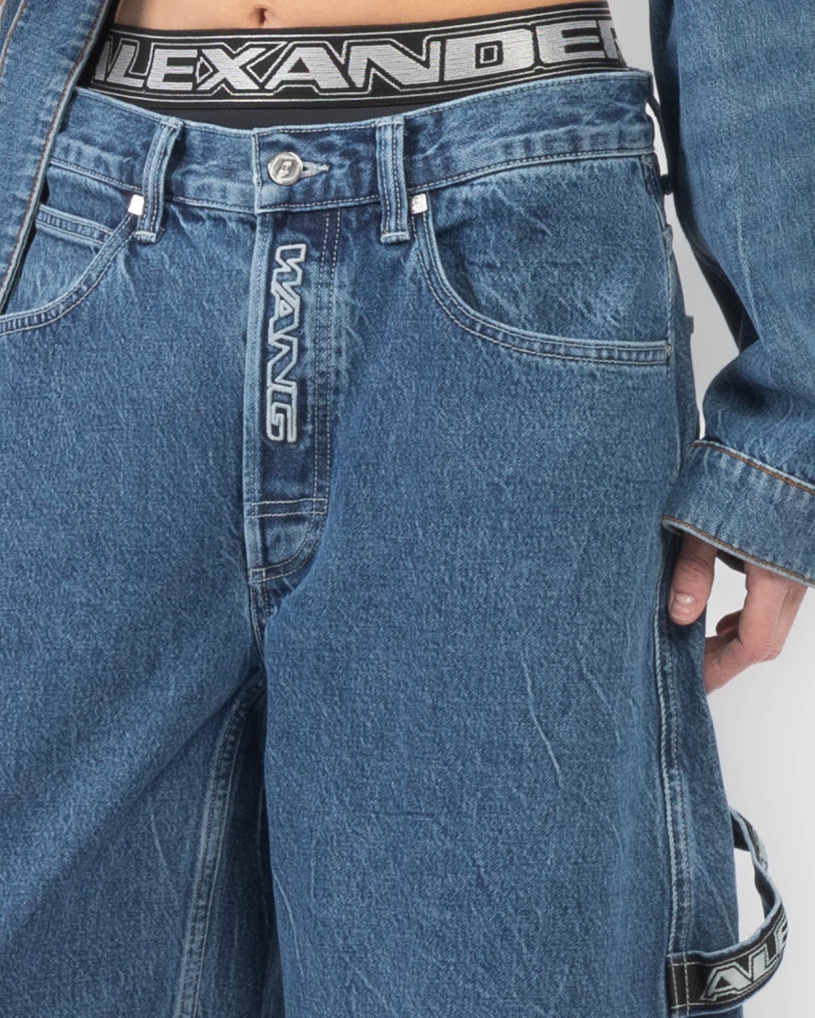 Underwear Waist Round Jeans