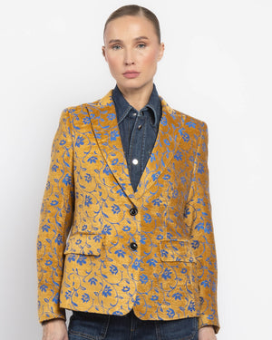 Floral Suit Jacket