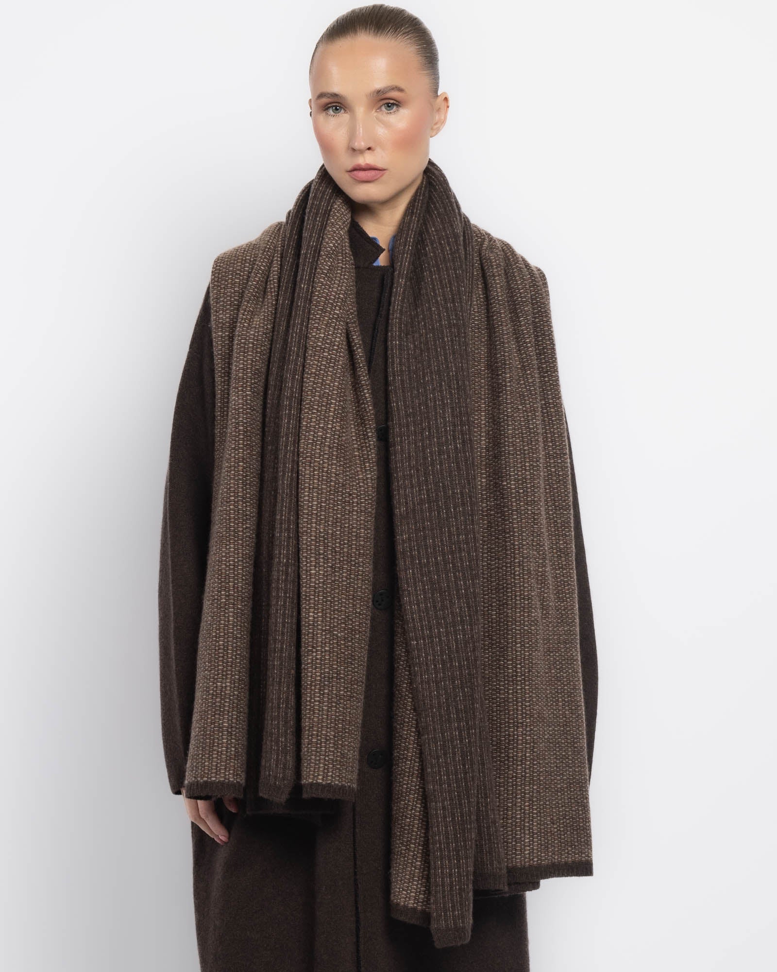 Square Knit Throw