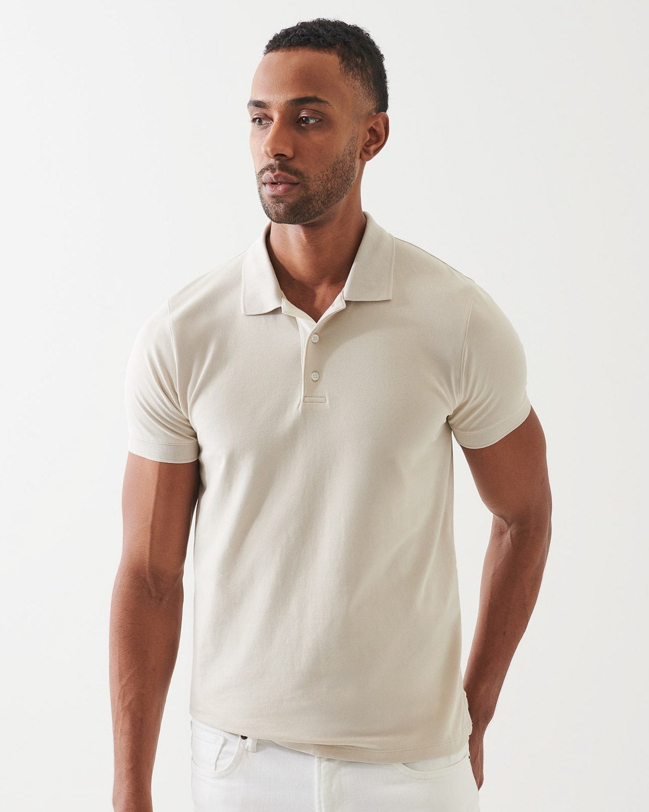 Contrast Placket Polo
