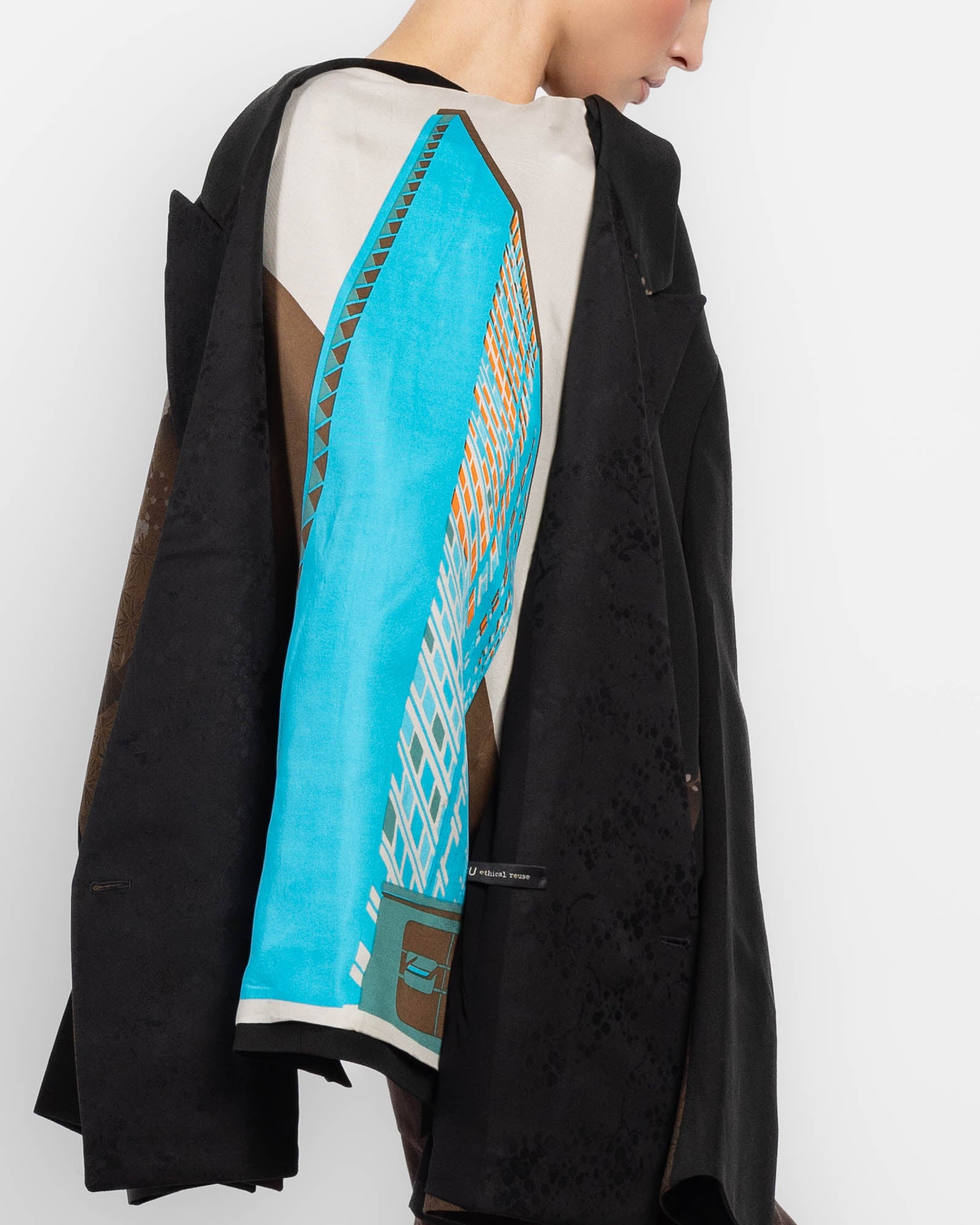 Oversized Double-Breasted Jacket