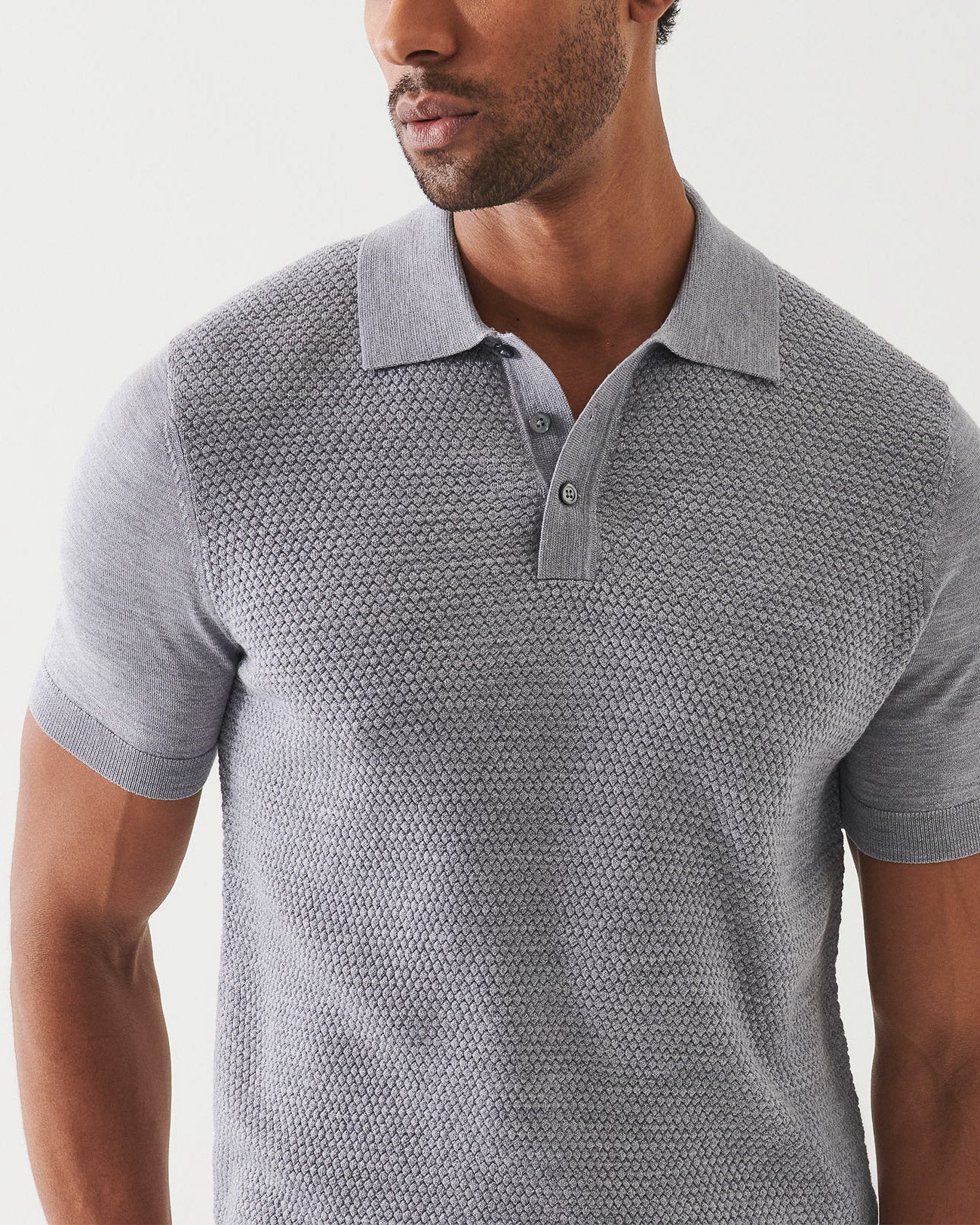 Bubble Stitch Polo