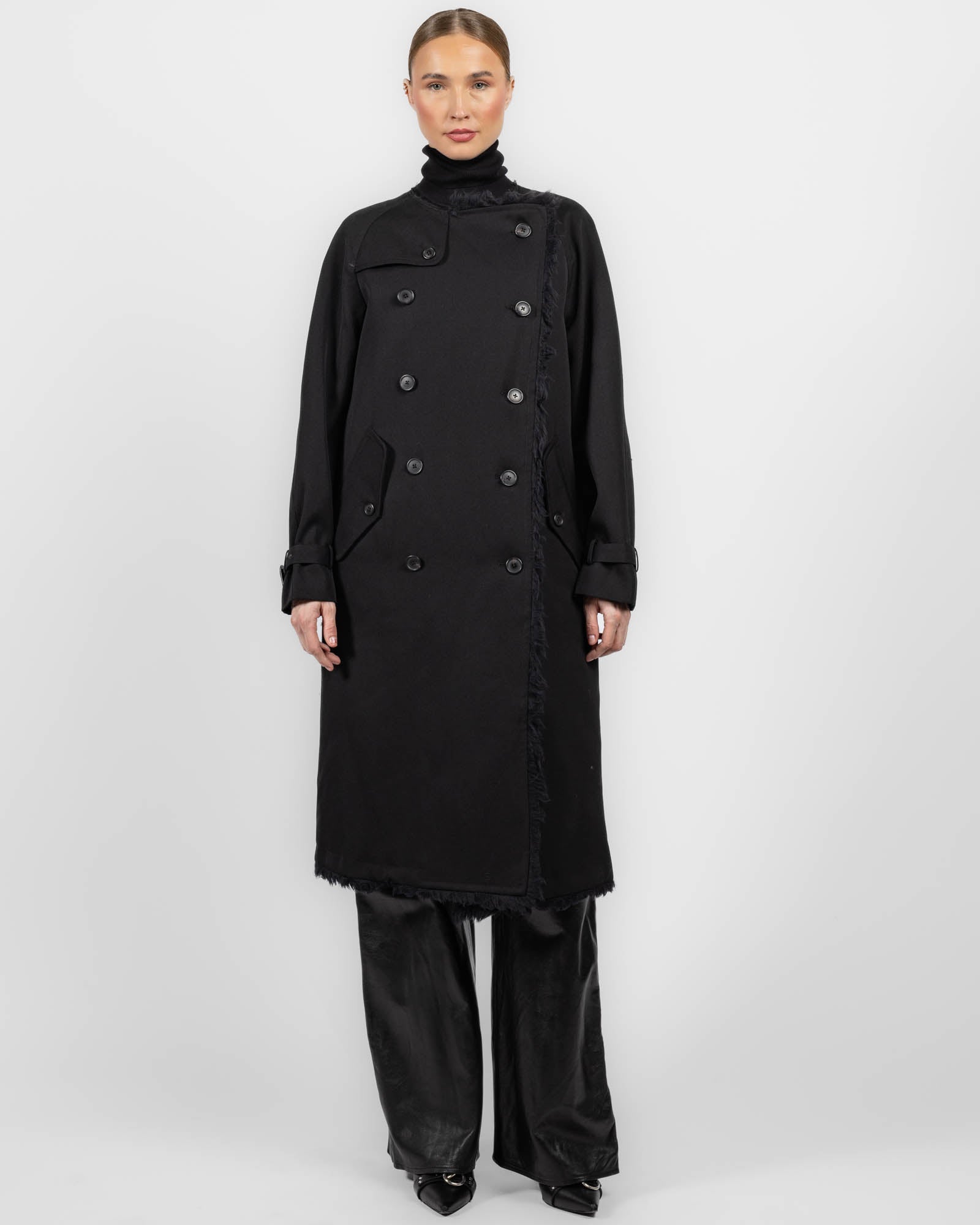 【希少サイズ1】YOKE REVERSIBLE TRENCH COAT R13 Reversible Trench Coat Liner