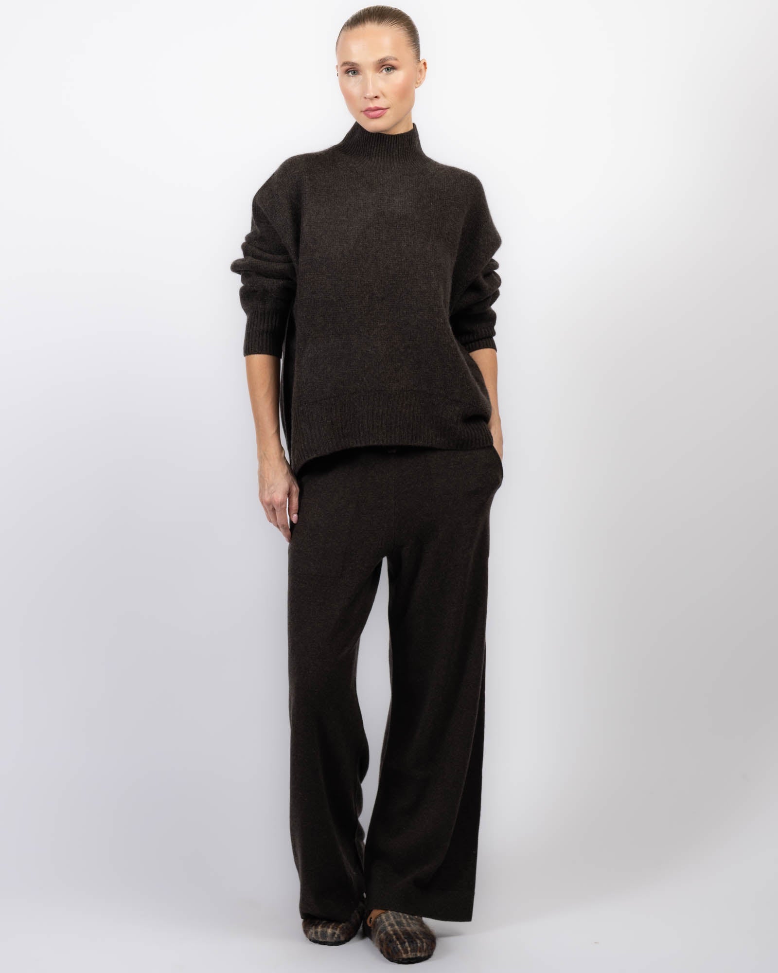 Pantalon large Suria Cordon