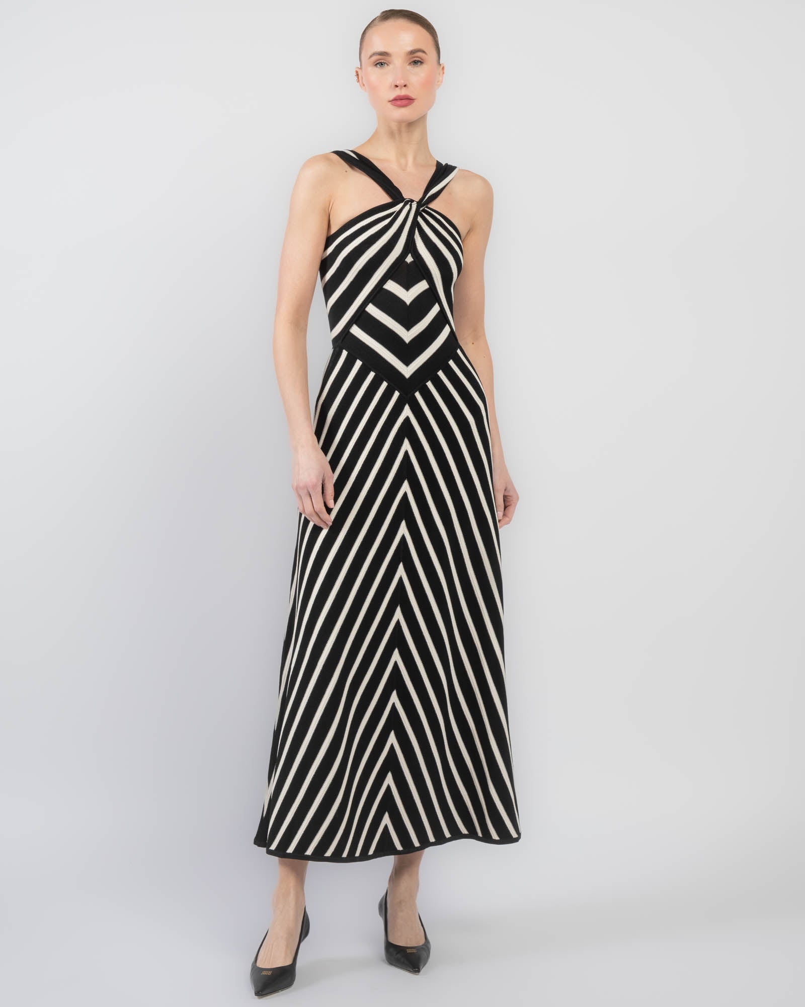 Illuminate Halter Dress