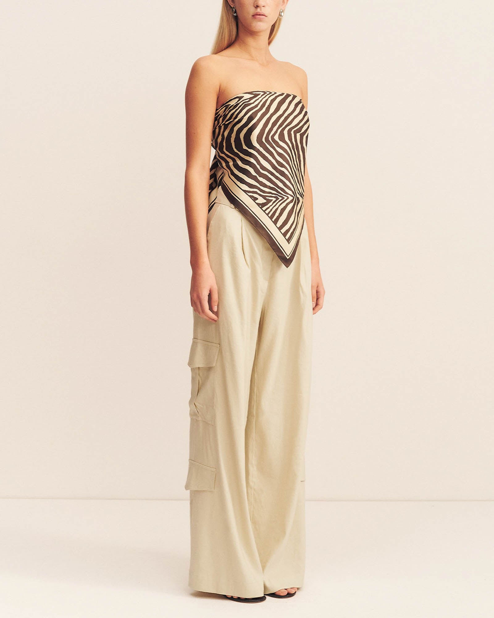 Foulard en soie Saira