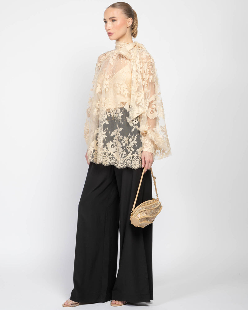 Illustration Lace Blouse