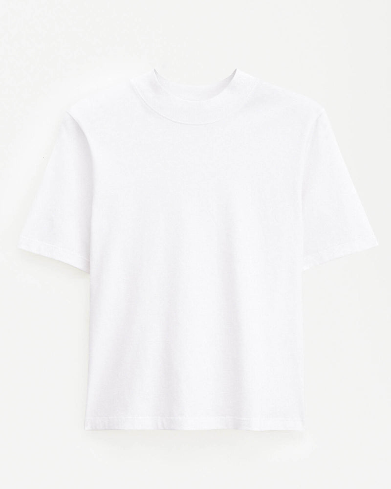 Mock Neck Tee