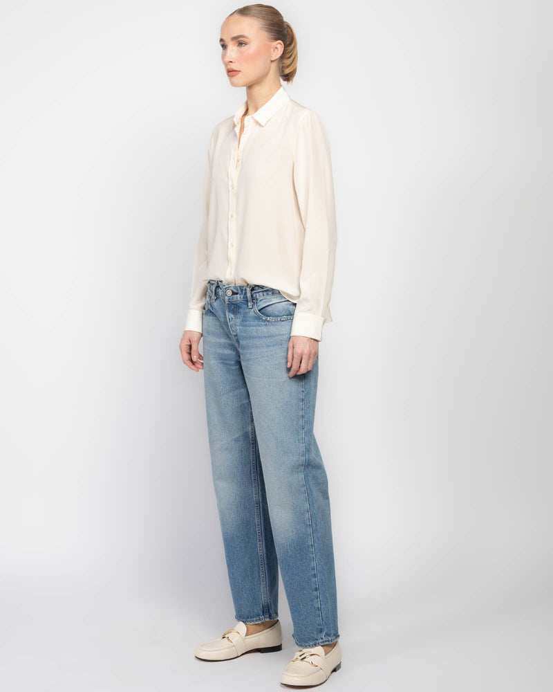 Cheval Straight Low-Rise Jeans