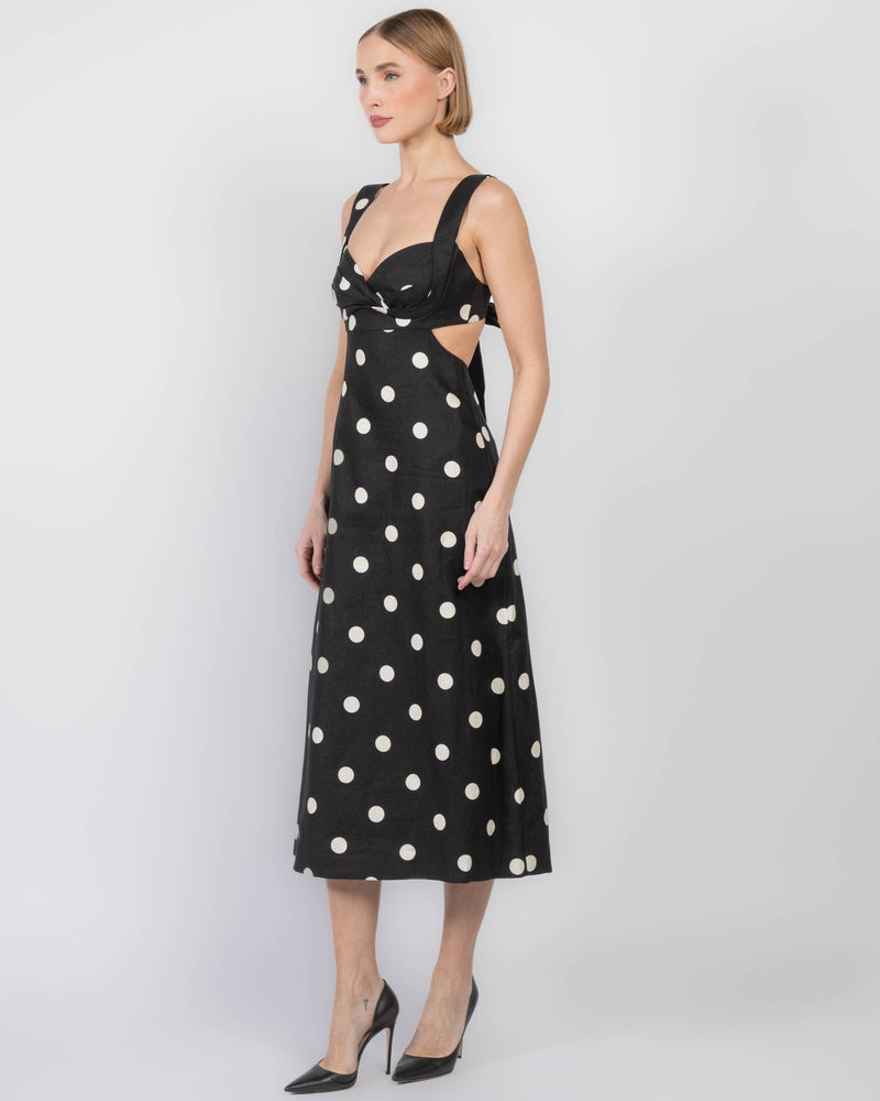 Twist Midi Dress