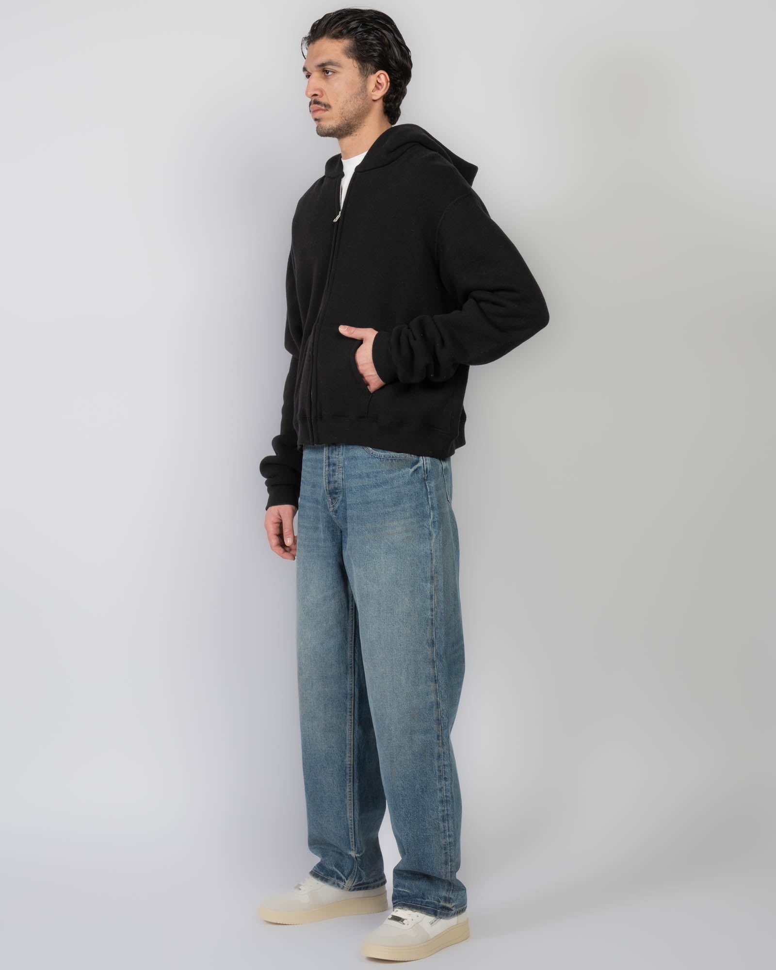 Sweat à capuche zippé