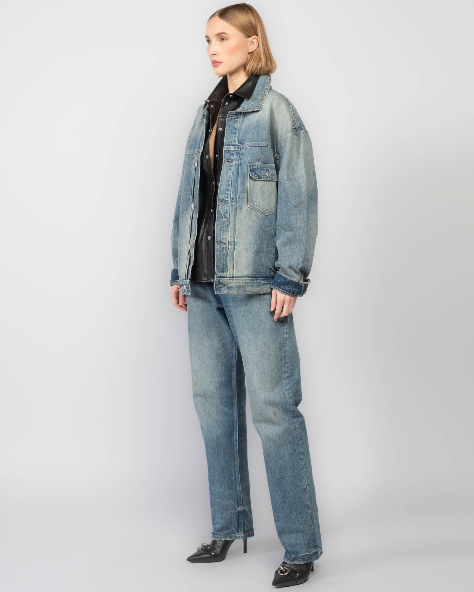 AYA MUSE Oversized Denim Jacket