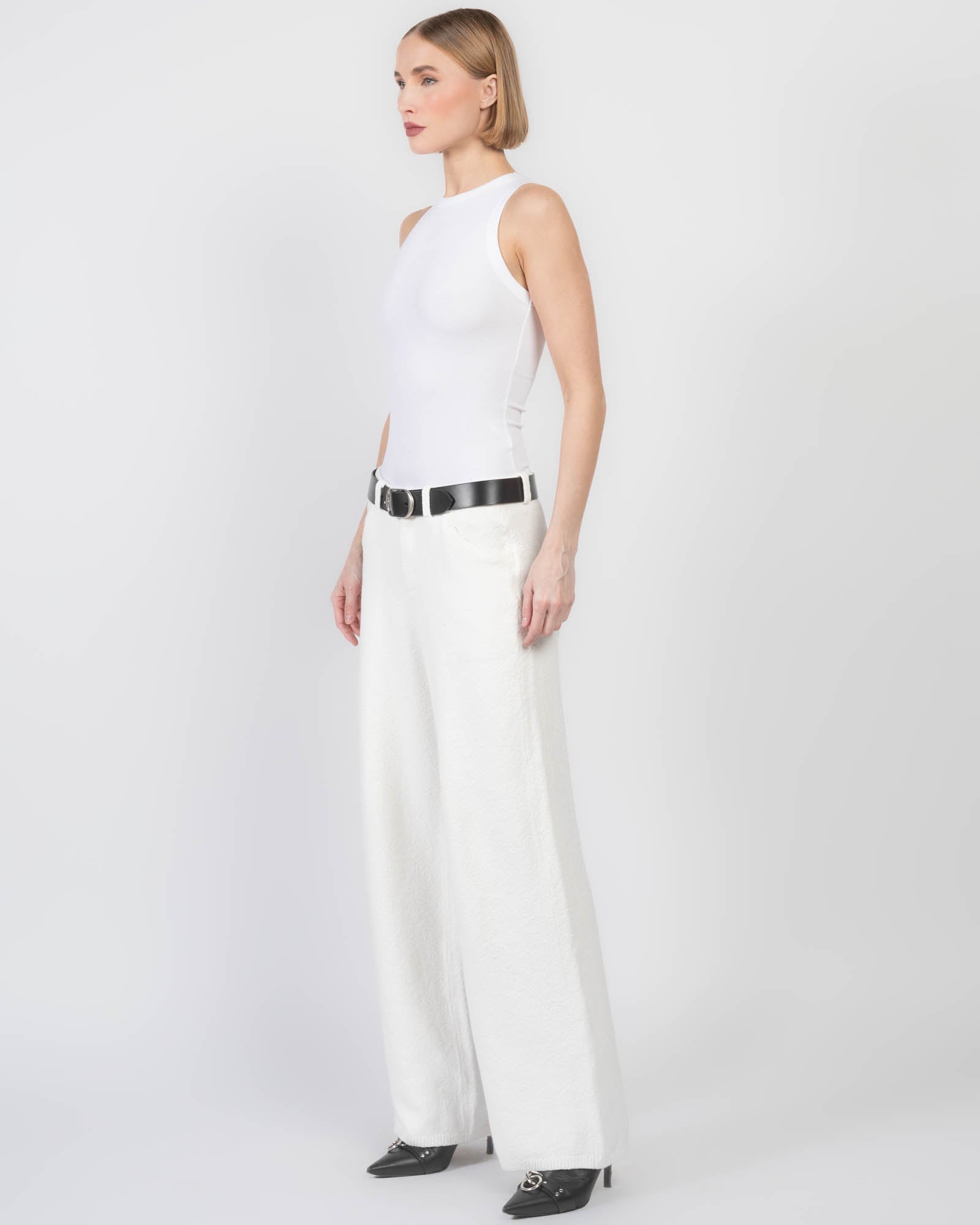 Pantalon taille haute Trix