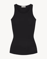 High Neck Fitted Tank Top