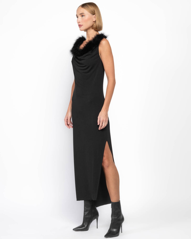 Boa Jersey Midi Dress