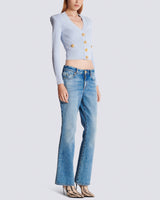 V-Neck Knit Cardigan