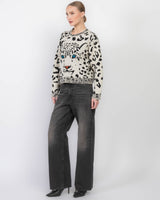 Snow Leopard Sweater