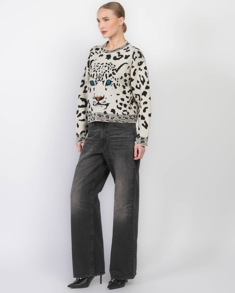 Snow Leopard Sweater