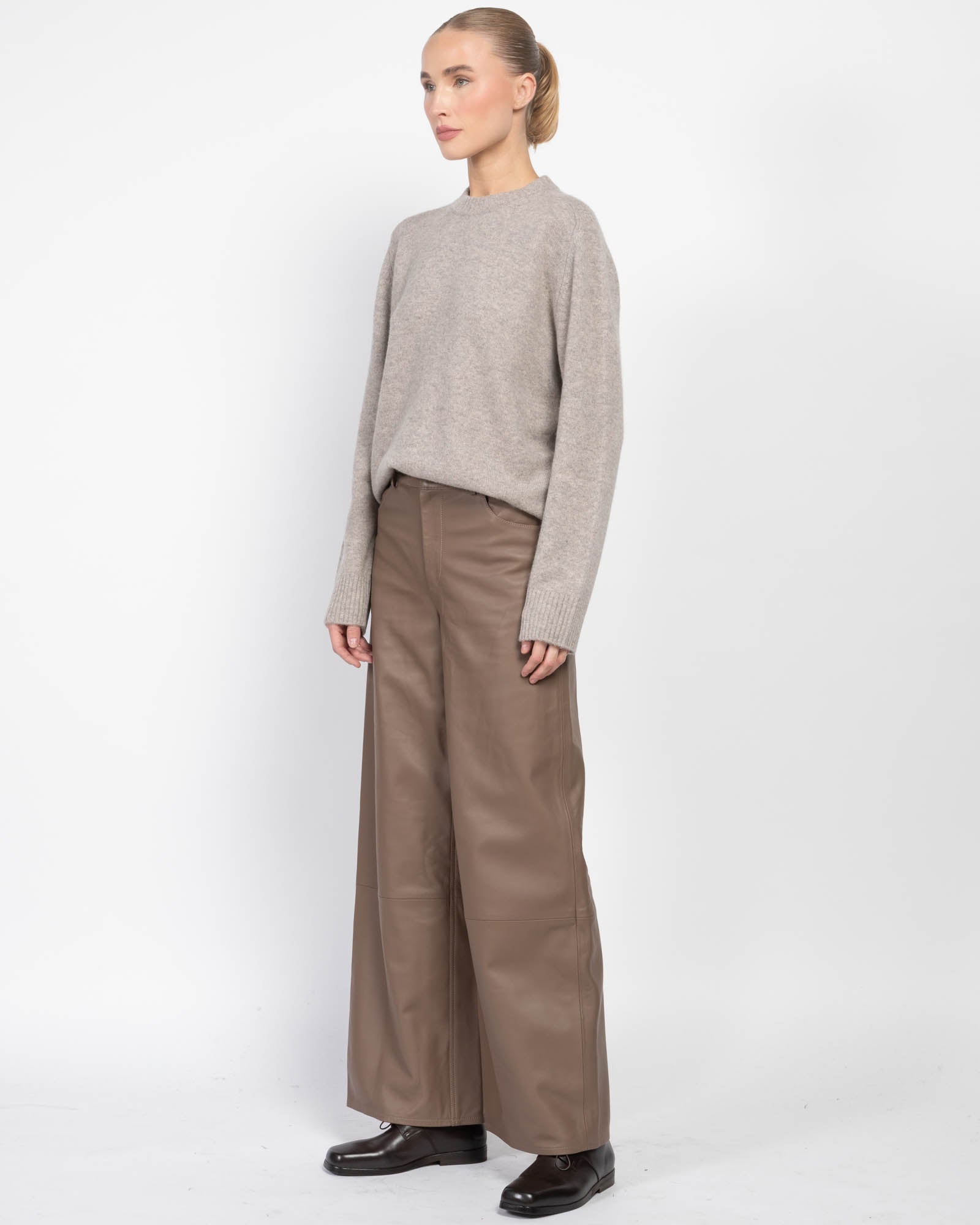 Figari Leather Pants