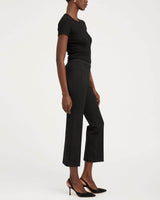 Ankle Flare Pintuck Pants