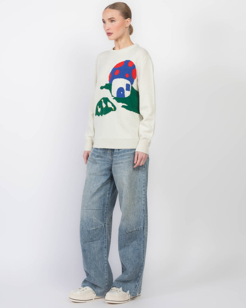 Mushroom and Duck Sweater