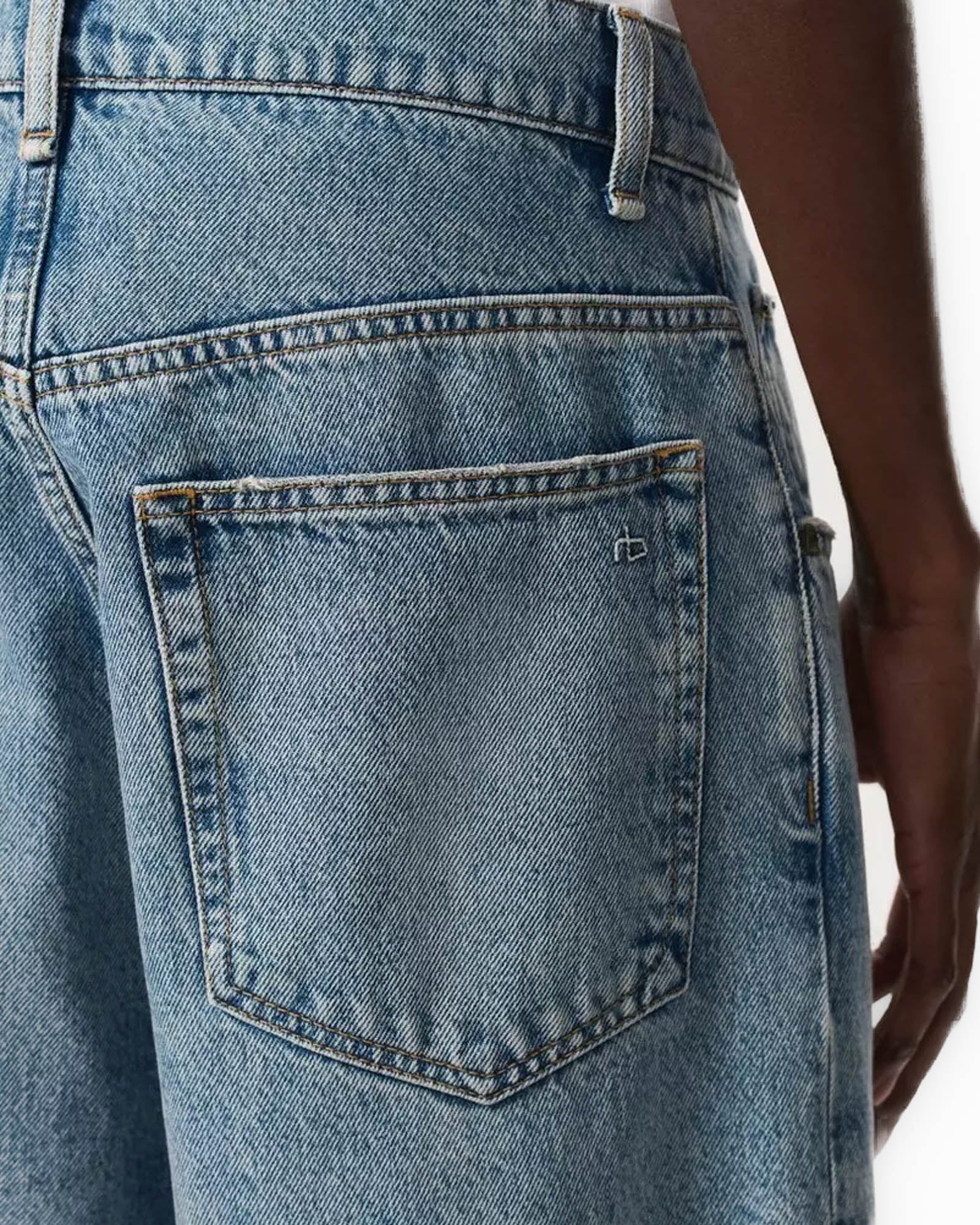 Jean baggy en denim
