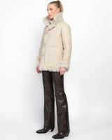 Milky Way Shearling Coat