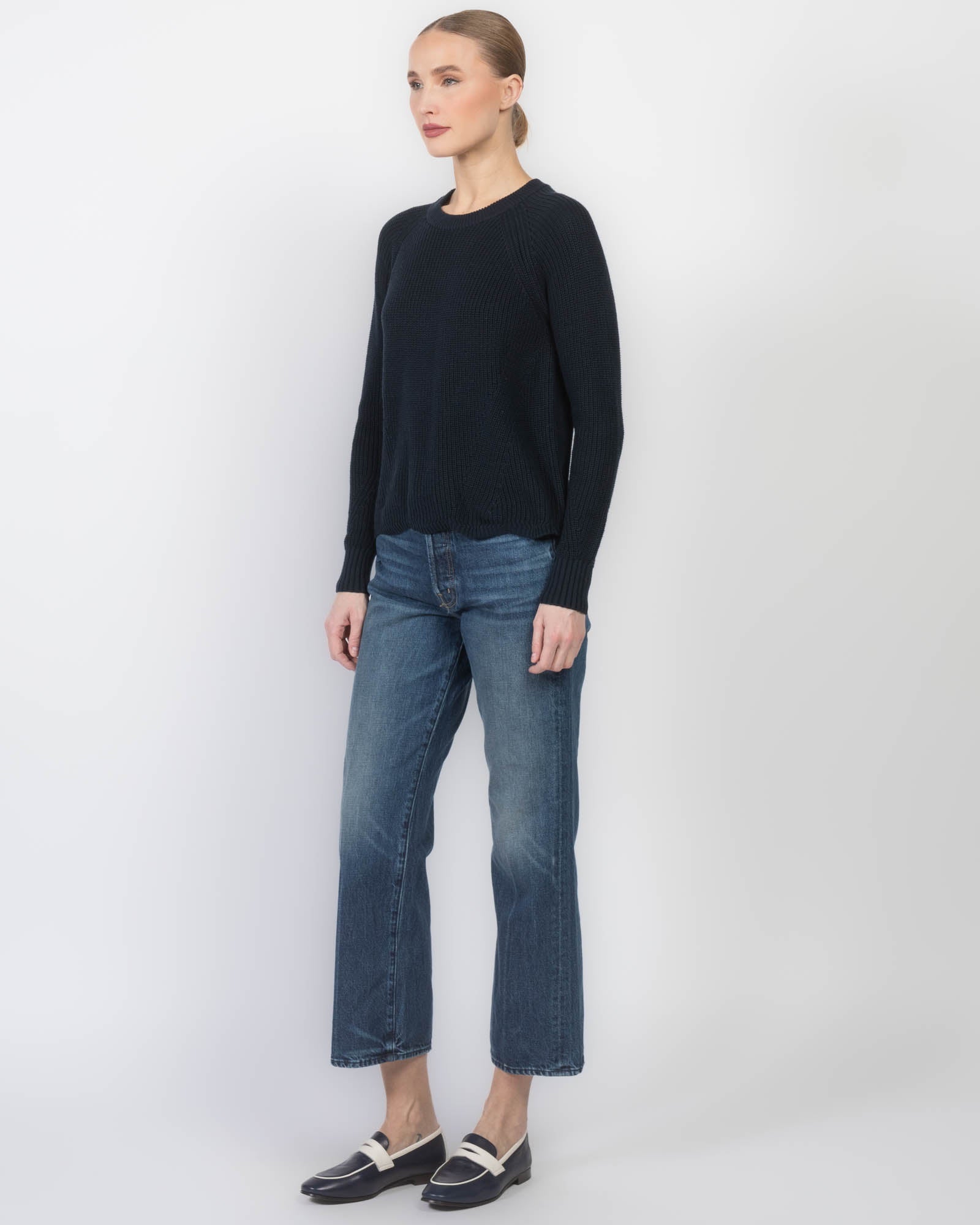 Scallop Shaker Sweater