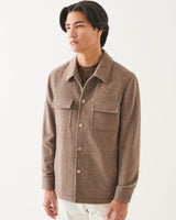 Wool Flap Pocket Jacket