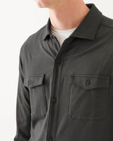 Long Sleeve Flap Pocket Overshirt